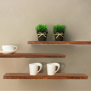 Wall Mounted Rustic Floating Shelves Wall Mount Display Rack Decor Floating Rustic Wood Wall Storage Shelf Home decoration #