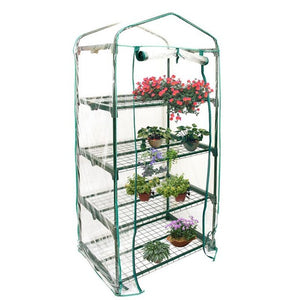 Warm Garden Tier Mini Household Plant Greenhouse Cover Grow Tent Waterproof Anti-UV Protect Garden Flowers Without Iron Stand