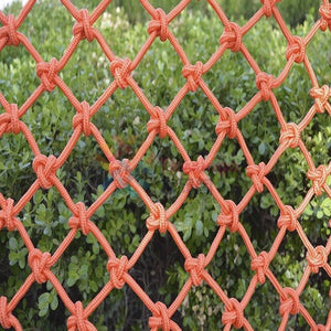 Custom Size Single Color Nylon Rope Safety Net Durable Climbing Net For Kids Balcony Stair Barrier Fence Decor Hanging Network
