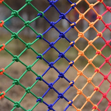 Load image into Gallery viewer, Custom Size Single Color Nylon Rope Safety Net Durable Climbing Net For Kids Balcony Stair Barrier Fence Decor Hanging Network
